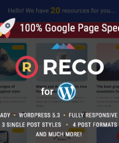 Reco - Minimal Theme for Freebies