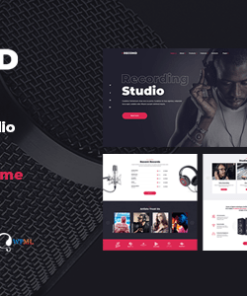 Recond - Recording Studio & Music Band WordPress Theme