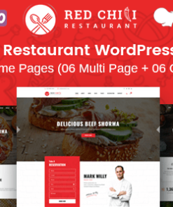 RedChili - Restaurant WordPress Theme