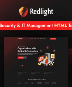 Redlight | Cyber Security & IT Management HTML Template