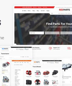 RedParts - Auto Parts WordPress Theme