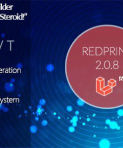 Redprint Laravel 6 App Builder CRUD Generator Plus