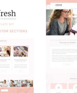 Refresh - Women in Business Elementor Template Kit