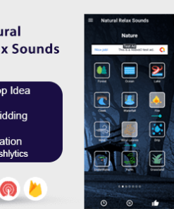 Relax Meditation Sounds App Android Source Code - 75+ Tracks - Admob - Notifications