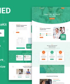 REMED |  Medical Elementor Template Kit