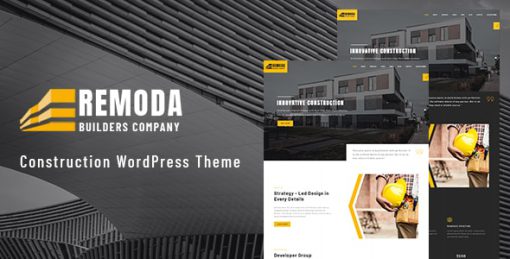 Remoda - Construction WordPress Theme