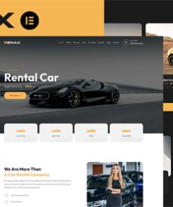 Renax - Car Rental Elementor WordPress Theme