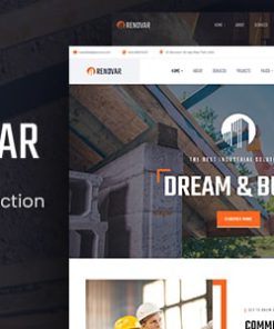 Renovar - Construction Company WordPress Theme