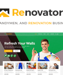 Renovator - Contractors and Renovation Business Theme