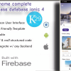 Rental home complete app with firebase database ionic 4