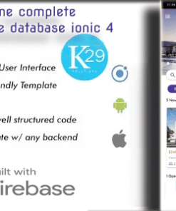 Rental home complete app with firebase database ionic 4