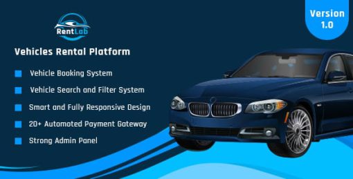 RentLab - Vehicles Rental Platform