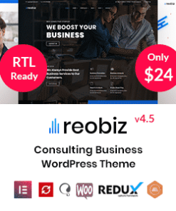 Reobiz - Consulting Business WordPress Theme