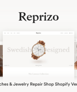 Reprizo - Jewelry & Watch Store Shopify Theme