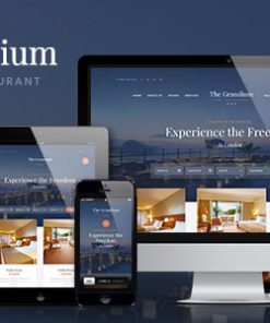 Responsive Luxury Hotel WordPress Theme - Grandium