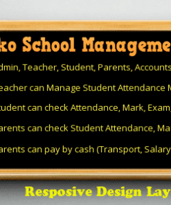 Responsive Sako School Management System