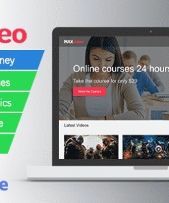 Responsive Video Courses Subscription - MAXvideo