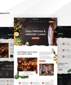 Resta – Restaurant Elementor Template Kit