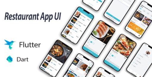 Restaurant App  Flutter UI