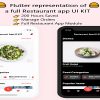 Restaurant App UI Kit - Flutter a full Restaurant app