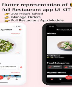 Restaurant App UI Kit - Flutter a full Restaurant app