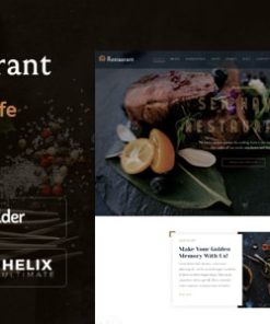 Restaurant - Elegant Hotel Reservation Joomla Template