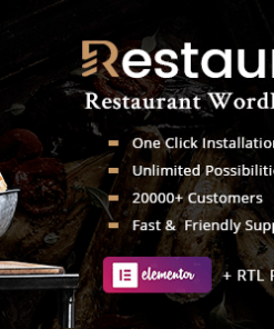 Restaurt - Restaurant WordPress Theme