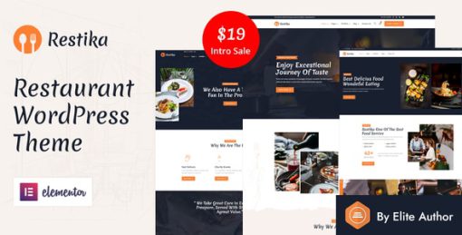 Restika - Restaurant WordPress Theme