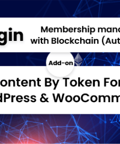 Restrict Content By Token For Walogin (WordPress & WooCommerce)