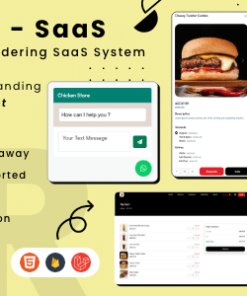 Restro SaaS - Multi Restaurant Online WhatsApp Food Ordering  System SaaS