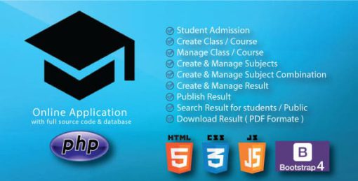 Result Management & Publish System PHP-MySql with full source code 2020