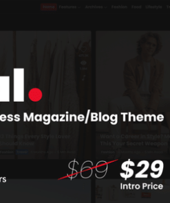 Retal - Stories WordPress Magazine/Blog Theme