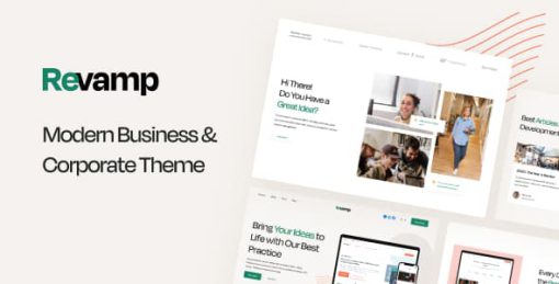 Revamp - Modern Business & Corporate Theme