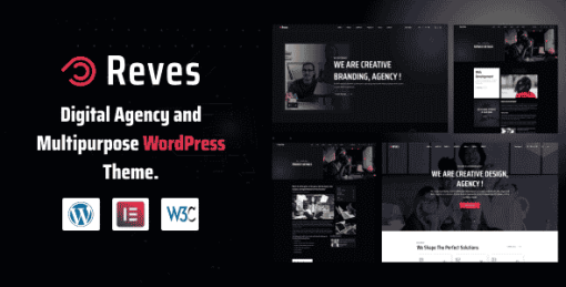 Reves - Digital Agency and Multipurpose WordPress Theme
