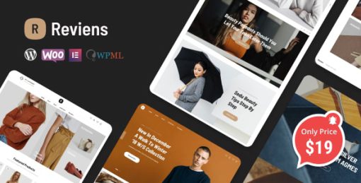 Reviens -  Fashion WooCommerce WordPress Theme