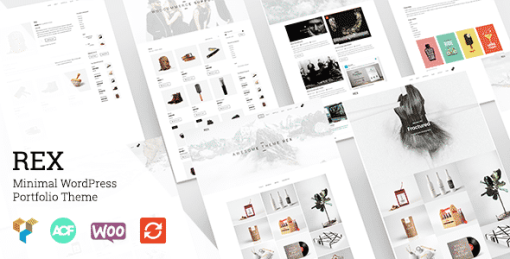 Rex - Minimal WordPress Portfolio Theme