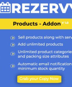 Rezervy - Online Product Selling with POS, Inventory & Accounting Management Script (Products AddOn)