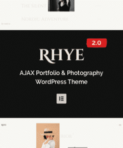 Rhye – AJAX Portfolio WordPress Theme