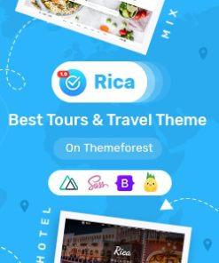 Rica - Travel & Tour Online Booking Vue NuxtJs Template