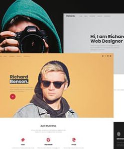 Richard - Onepage Personal WordPress Theme