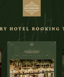 Richmond - Luxury Hotel Booking Theme