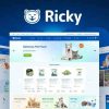 Ricky - Pet Shop & Care WooCoomerce Theme