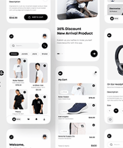 Rika - eCommerce Mobile App UI Kit For Sketch