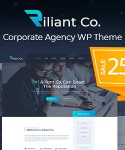 Riliant - Corporate Business Agency WordPress Theme