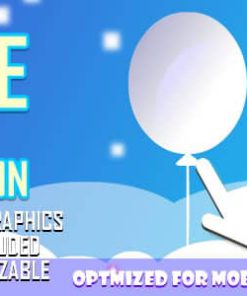 Rise Up Balloon (C2, C3, HTML5) Game.