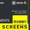 Robby | Ionic 5 / Angular 10 UI Theme / Template App | Multipurpose Starter App