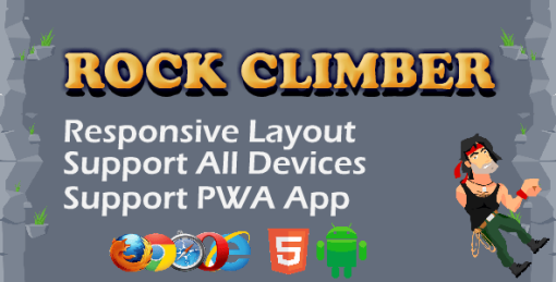 Rock Climbing HTML5 Game