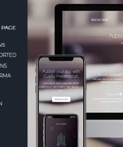 Rocket App - Responsive App Landing WordPress Theme