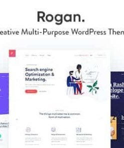 Rogan - Creative Multipurpose WordPress Theme for Agency, Saas, Portfolio