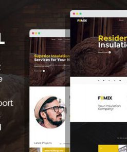 Rokwool - WordPress theme for House Insulation